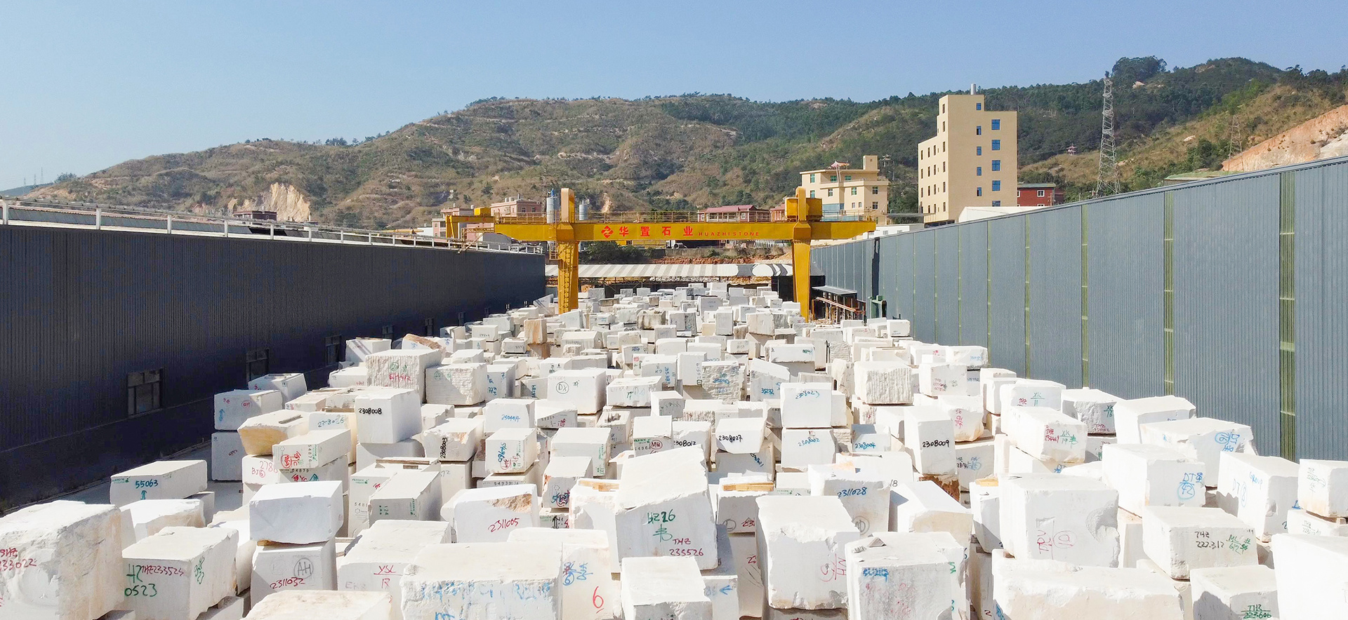 水(shuǐ)頭二廠(chǎng)荒料區(qū)